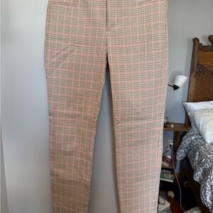 Banana Republic Multicolor Plaid Pants